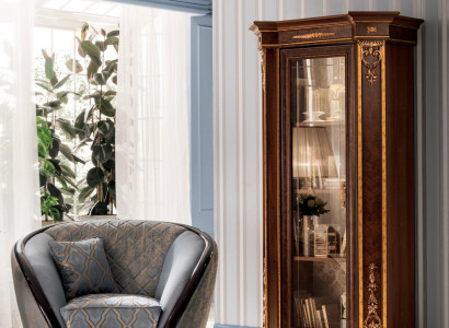 Display glass cabinet cupboard wall books showcases wood rustic baroque