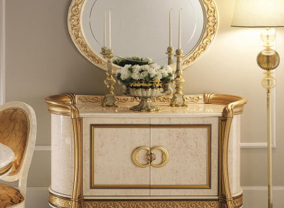 arredoclassic™ Dresser Mirror Sideboard XXL Sideboard Lowboard Wood