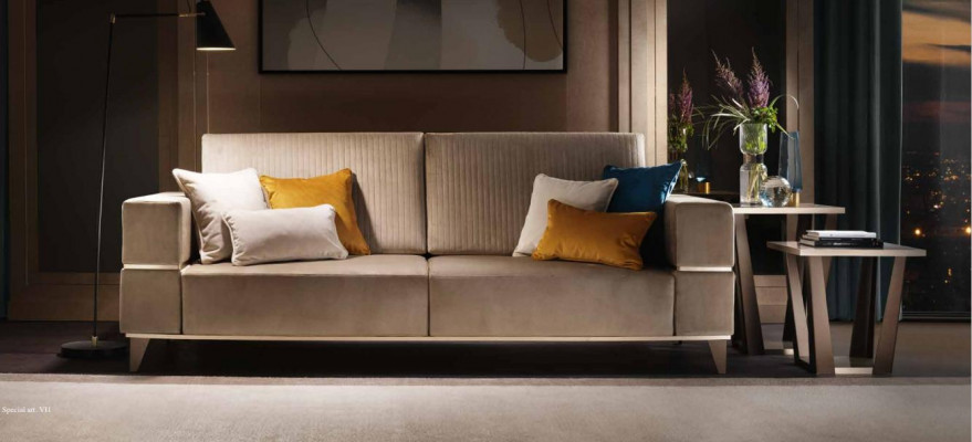 Sofa Couch Upholstery 3-seater Textile Sofas Couches Seating Sets Design New Club