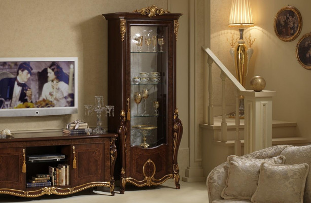 Classic cabinet bookshelf bookcase showcase display cabinet glass cabinet