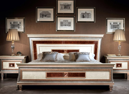 Bed cushion design double hotel beds sleep room 180x200cm arredoclassic