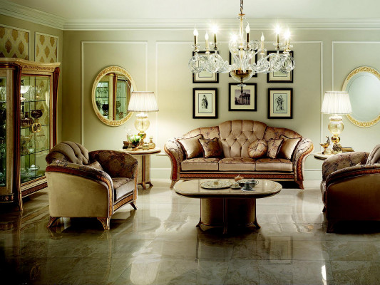 Armchair TV armchair Couch Baroque Rococo Art Nouveau Designer Furniture