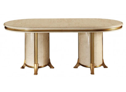 Dining Room Living Room Classic Beige arredoclassic Dining Table Design Table Wood