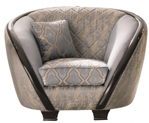 Design armchair fabric couch sofa upholstery sofas armchair TV 1 seat arredoclassic