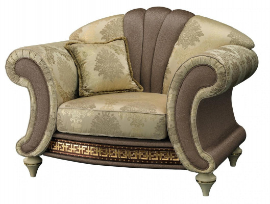 Design armchair textile luxury TV couch 1-seater sofa relax upholstery lounge new