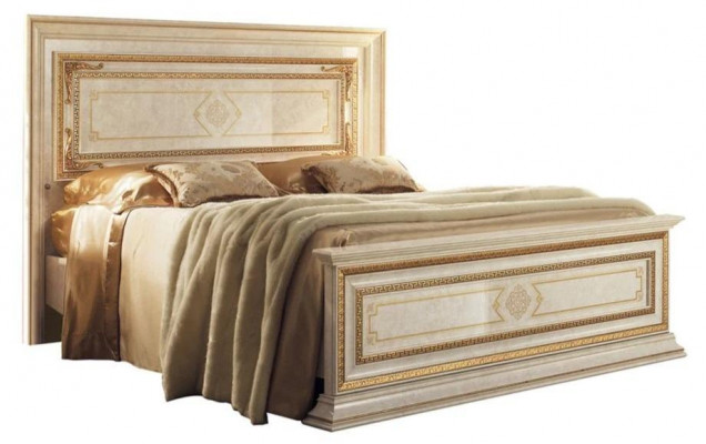 Bed Classic Style Beds Double Luxury Wood Furniture Bedroom arredoclassic