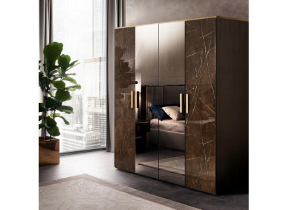 Luxury Wardrobe Closet Designer Wardrobes High Gloss Furniture Living Wood New