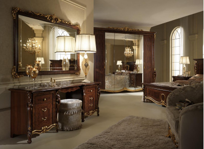 Luxury class dressing table bedroom dresser Italian furniture