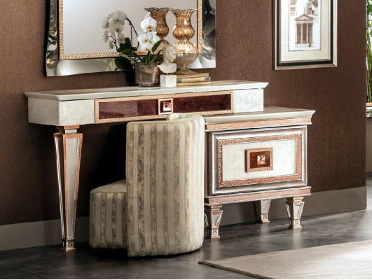 Designer console dressing table cosmetic table mirror dresser vanity table new