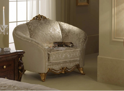Design Luxury Chair Armchair Sofa 1-Seater TV Lounge Chaise Sofa Textile New