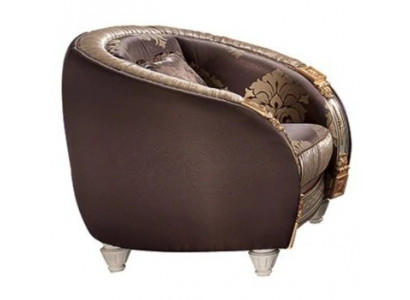 Classic Armchair TV Sofa 1-Seater Couch Designer Textile Sofas Upholstery New