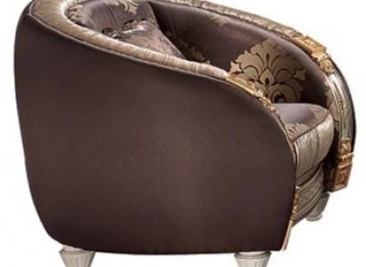 Classic Armchair TV Sofa 1-Seater Couch Designer Textile Sofas Upholstery New