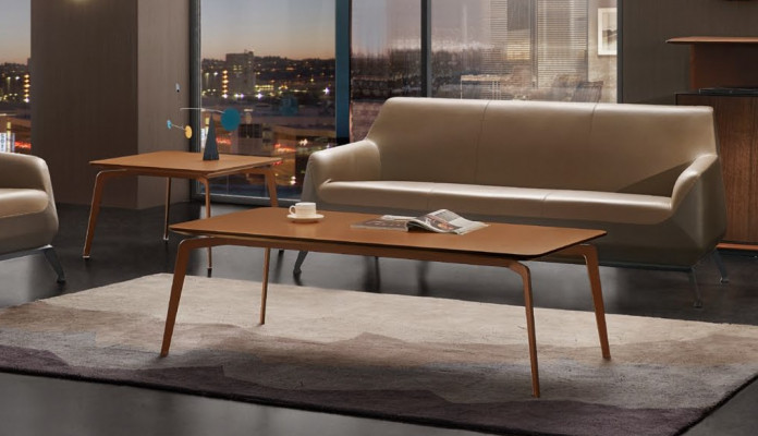 Coffee table sofa table side table design tables 140x70cm modern