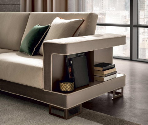 Armchair Design Chair Upholstered Club Relax New Textile Fabric Lounge TV 1 Seater