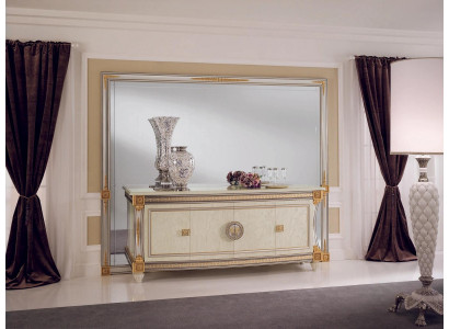 Mirror Wooden Frame Wall Mirror Classic Designer Wall Furniture arredoclassic
