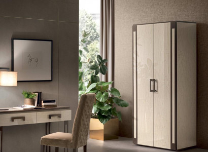 Wardrobe Bedroom Wood Cabinet Modern Style Cabinets Multi-Purpose Shelf