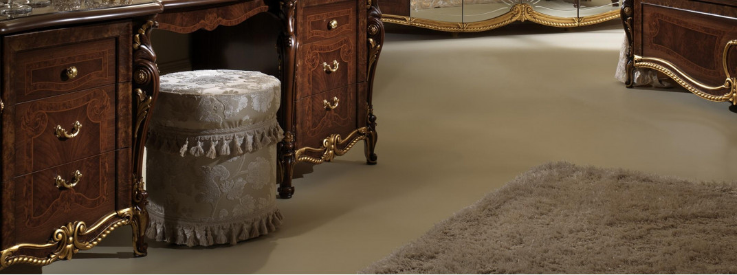 Stool Designer Luxury Stool Upholstered Seat Textile Relax Side Sofa Furniture New