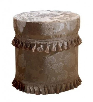 Design stool, design upholstery, footstool, ottoman seat, textile chaise lounge, pouffe