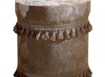 Design stool, design upholstery, footstool, ottoman seat, textile chaise lounge, pouffe