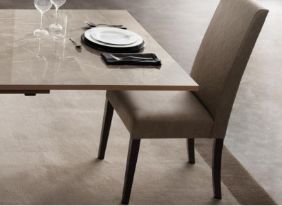 Dining room chair 1-seater armchair wood luxury class furniture design new arredoclassic