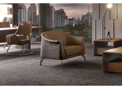 Armchair Leather TV Couch 1 Seater Sofa Relax Luxury Upholstery Single Seater