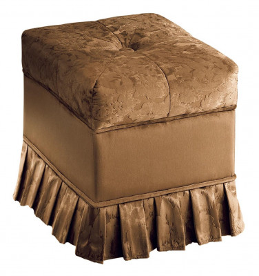 Design stool bench luxury pouf footstool furniture upholstered ottoman arredoclassic