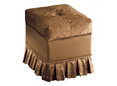 Design stool bench luxury pouf footstool furniture upholstered ottoman arredoclassic