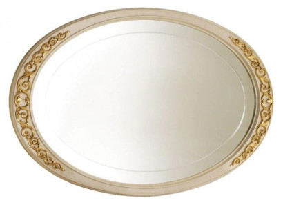 Design mirror wall mirror wood frame hanging mirror luxury Italian furniture