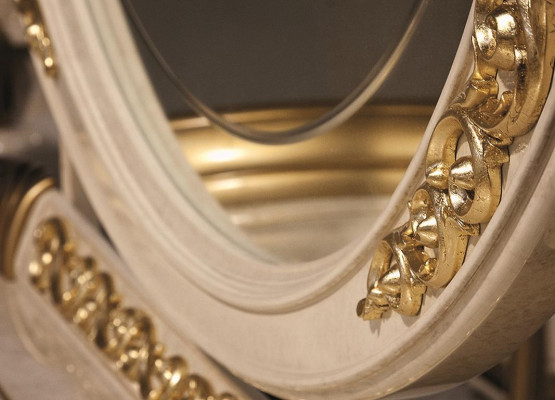 Large wall mirror XXL royal Rococo Baroque design furniture hanging mirror