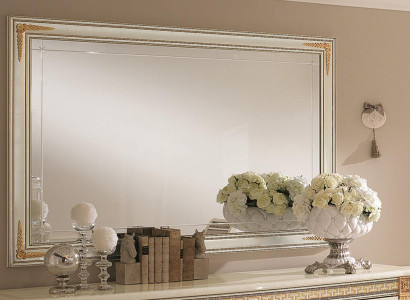 Classic Designer Mirror Wall Mirror Baroque Rococo 175x114cm Wood Frame New