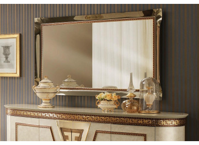 Mirror wall mirror hallway mirror bathroom hallway wood wall decoration little mirror baroque