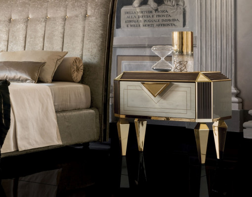 Design nightstand original tables console side table bedroom luxury consoles