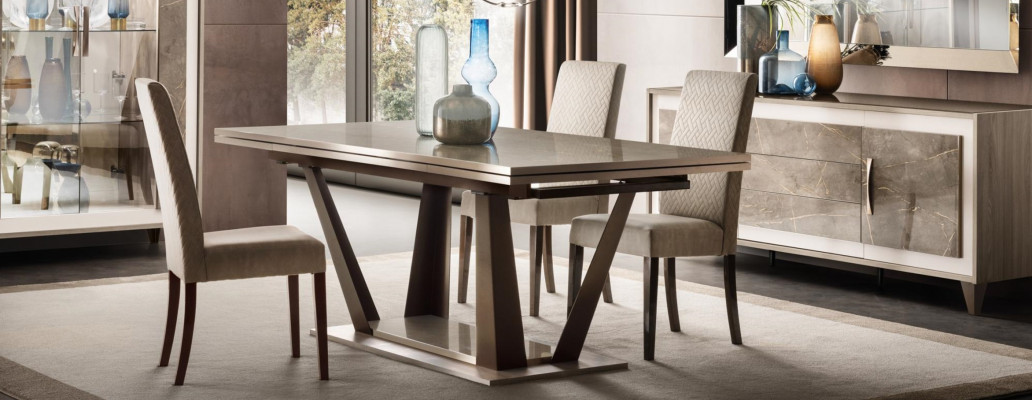 Luxury Furniture Dining Table Table Dining Room Living Room Wood Stainless Steel Design Tables New