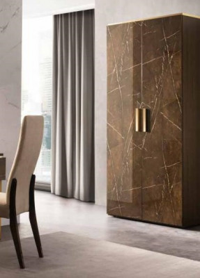 Wardrobe closet cabinets bedroom shelf Italian style furniture