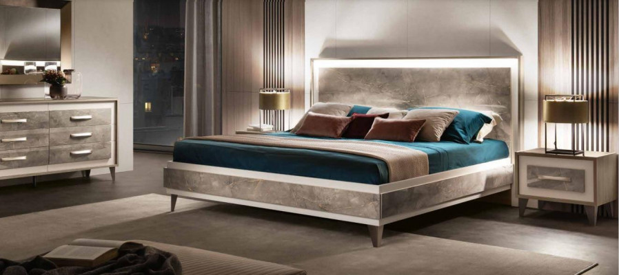 Bed Cushion Design Luxury Double Hotel Beds Marriage Sleeping Room arredoclassic