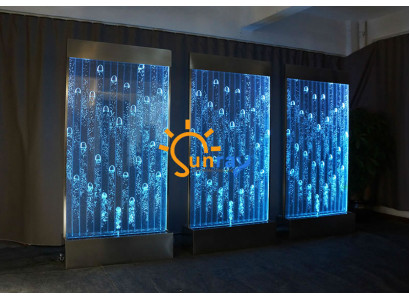 Wall panel partition wall water walls wall LED water wall design