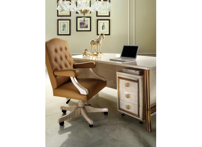 Luxury office chair upholstered chairs designer furniture office executive swivel