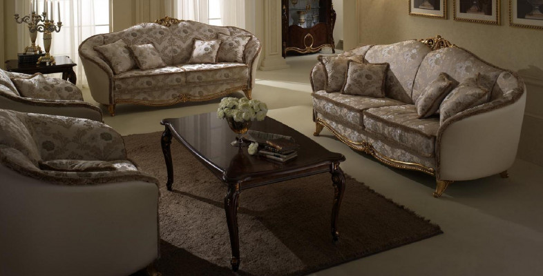 Coffee table noble design living room sofa couch tables Art Nouveau Baroque