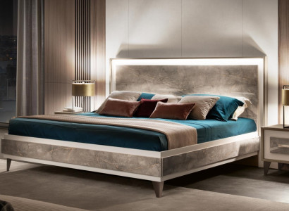 Upholstered bed 180x200 double bed hotel bed bedroom beds arredoclassic
