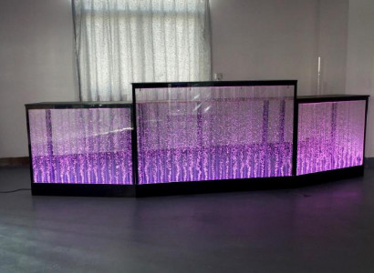 Counter shelf bar water wall column illuminated counter shelves furniture