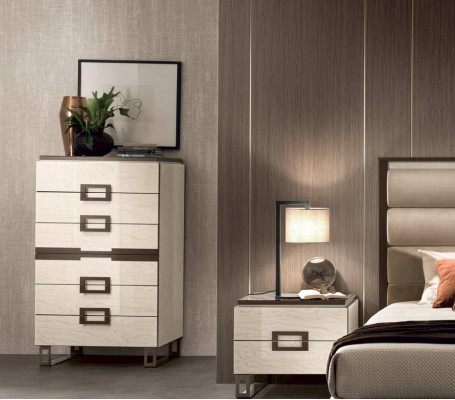 Tall dresser sideboard chests of drawers 6 drawers tall cabinet wood furniture new