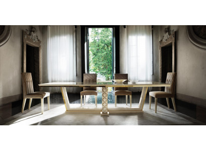 4 chairs dining room chair Rococo Baroque Art Nouveau royal luxury furniture