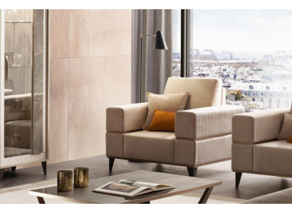 Armchair Relax Leather Lounge Club Upholstered Couch Luxury Sofa Furniture arredoclassic