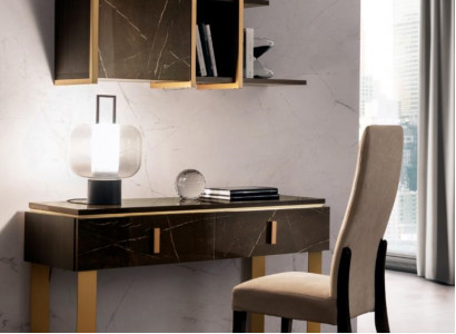 Designer furniture desk wall shelf and chair new furniture Italian furniture