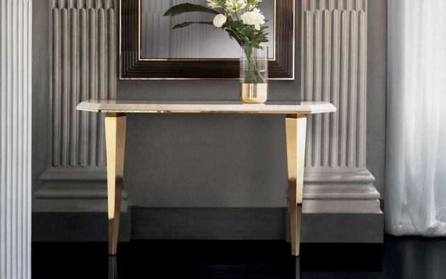 Wood console table, table console, console tables, dressing table, Arredoclassic.