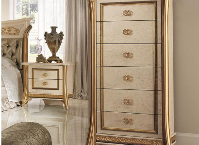 Dresser Sideboard 6 Drawers Designer Furniture Baroque Rococo Art Nouveau Classic