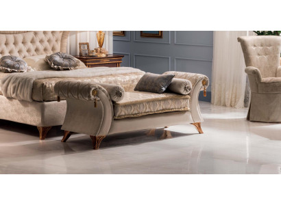 Chaise lounge sofa seat reclining lounge Baroque Rococo Art Nouveau classic