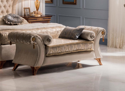 Chaise lounge sofa seat reclining lounge Baroque Rococo Art Nouveau classic