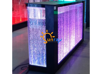 Bar table water wall bar counter illuminated bar table bar counter LED shelf