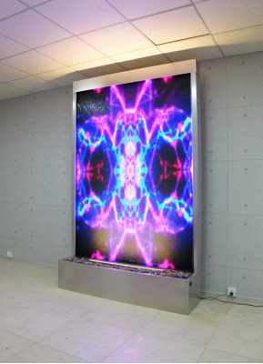 Water Wall Water Wall Column Base Cabinet Shelf Display Cabinet Water Walls
